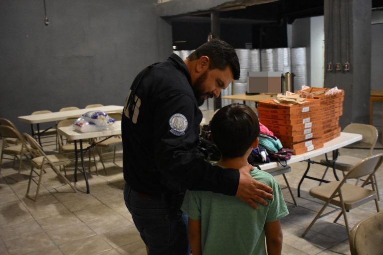 Realiza FGE primer ‘Mochilazo GOECHI’, en apoyo a niños y niñas de Casa Hogar