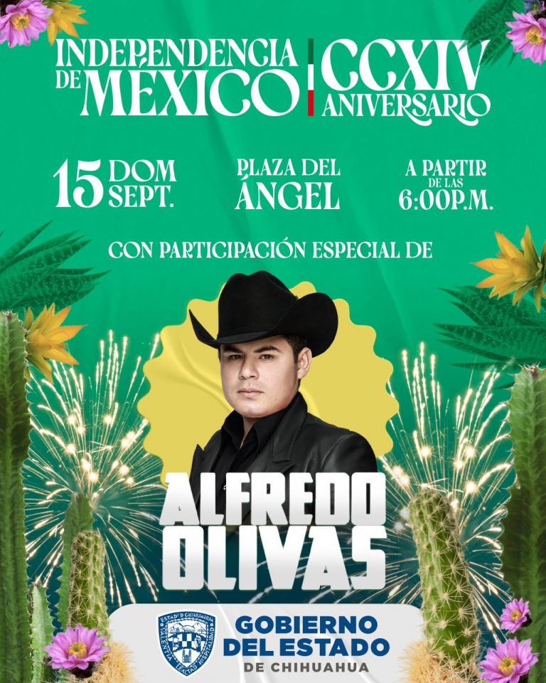 Invita Gobierno del Estado a celebrar la gran fiesta del CCXlV Grito de Independencia