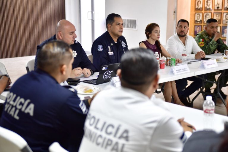 Participa Secretario de Seguridad Pública en Mesa de Seguridad en Delicias