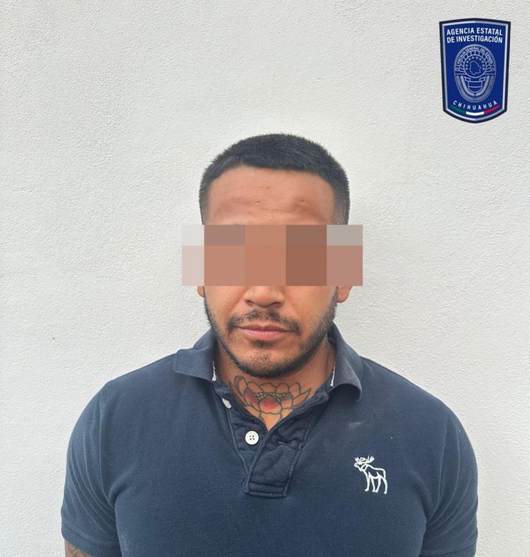 En operativo encubierto arresta AEI Norte a presunto extorsionador de comerciantes en Ciudad Juárez