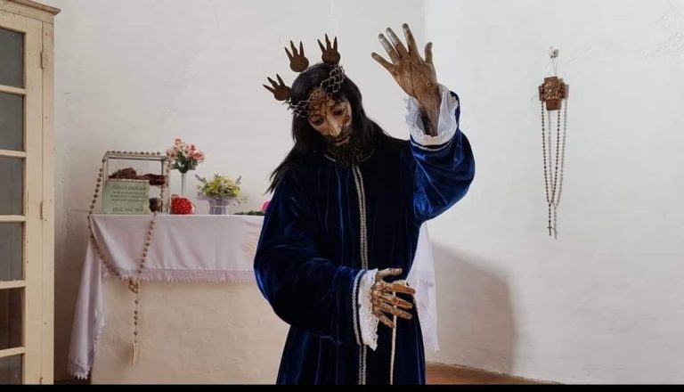 Tiene pueblo minero de Chihuahua su Cristo Milagroso