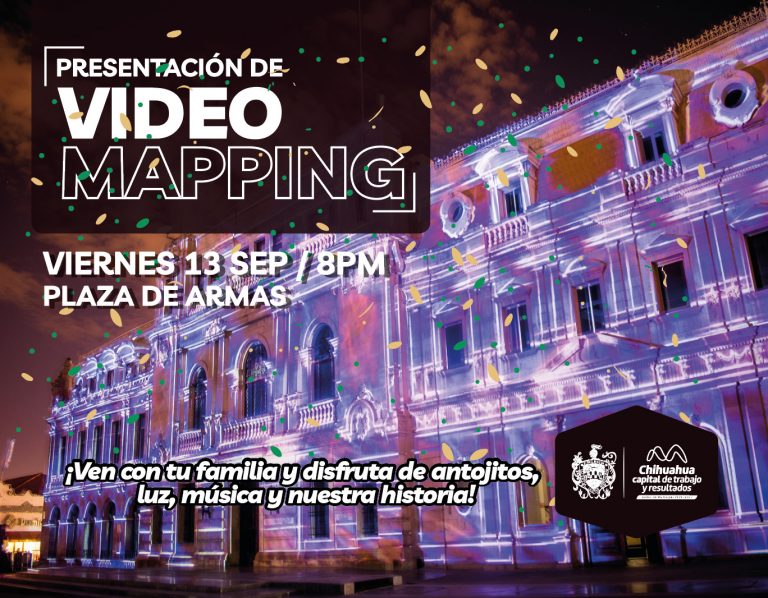 Invitan a disfrutar de video mapping por fiestas patrias