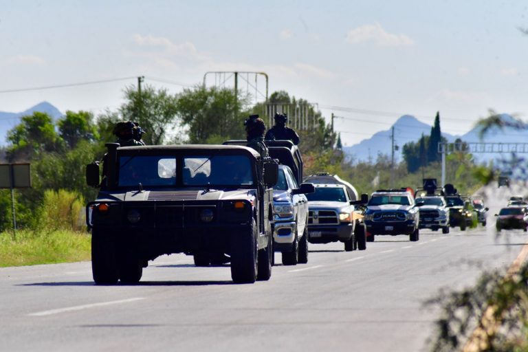 Refuerzan operativos en Ojinaga con 300 elementos