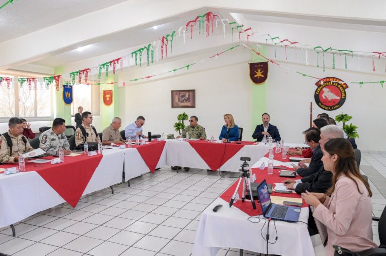 Coordina Maru Campos acciones de seguridad en Ojinaga