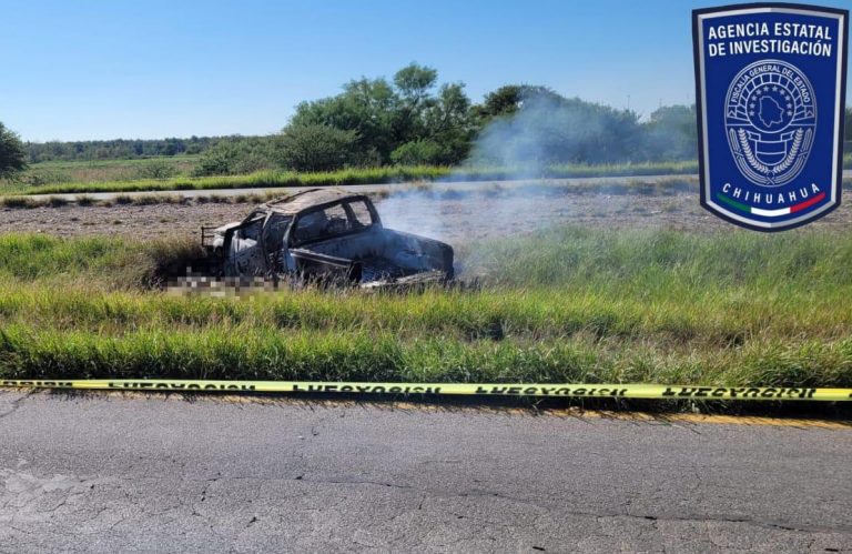 Suman ocho muertos tras enfrentamiento en carretera Parral-Jiménez