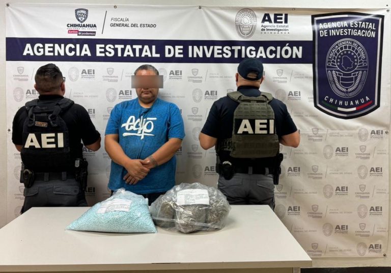 Cae sujeto con más de 8 kilos de fentanilo