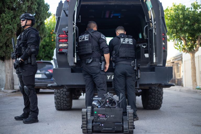 Conoce a “Pantera”, robot de la Policía Municipal para actuar en incidentes de alto impacto