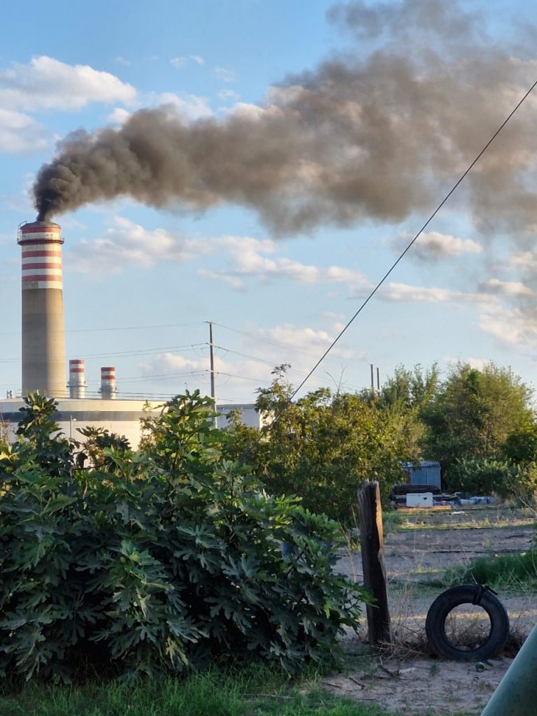 Denuncian contaminación en planta termoeléctrica de Samalayuca