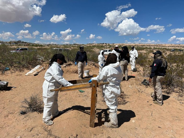 Hallan restos humanos en busca de niñas y mujeres desaparecidas