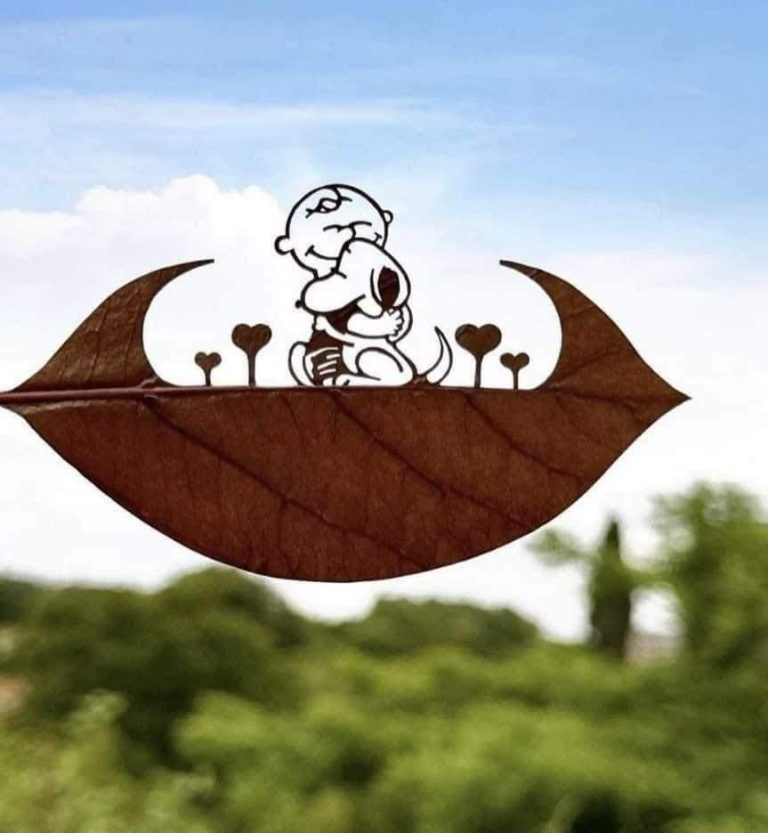 El arte de recortar hojas