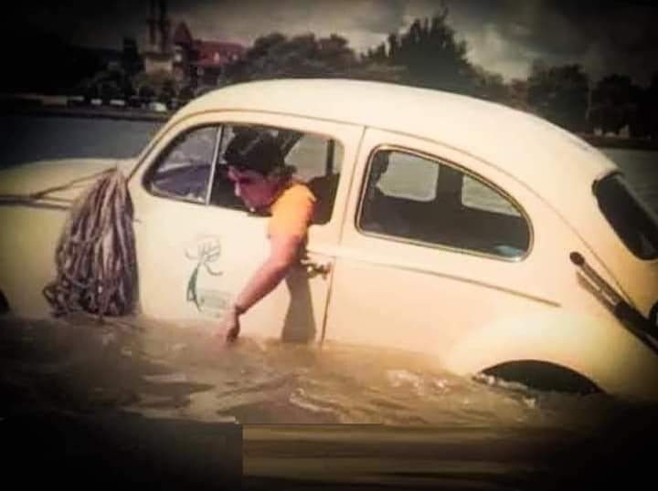 El Vocho es el auto anfibio más antiguo