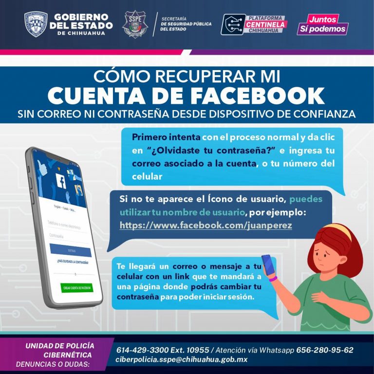 Emiten recomendaciones en caso de pérdida de acceso o robo de cuenta Facebook