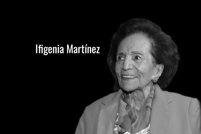 Rinden tributo a la memoria de la Maestra Ifigenia Martínez