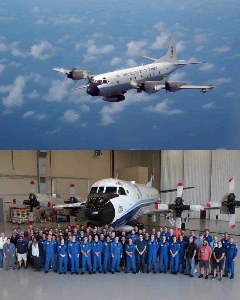 ¿Por qué un avión cazahuracanes es un avión de hélice y no uno de turbina tipo jet?