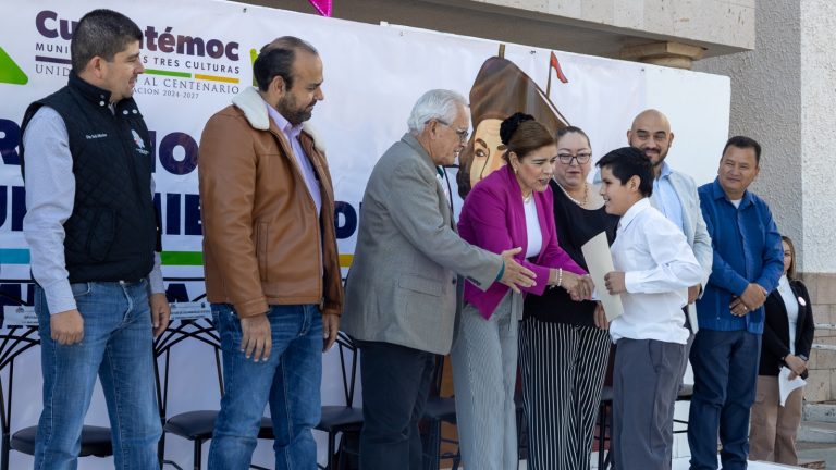 Realiza Cuauhtémoc ceremonia por el 532 aniversario del Descubrimiento de América