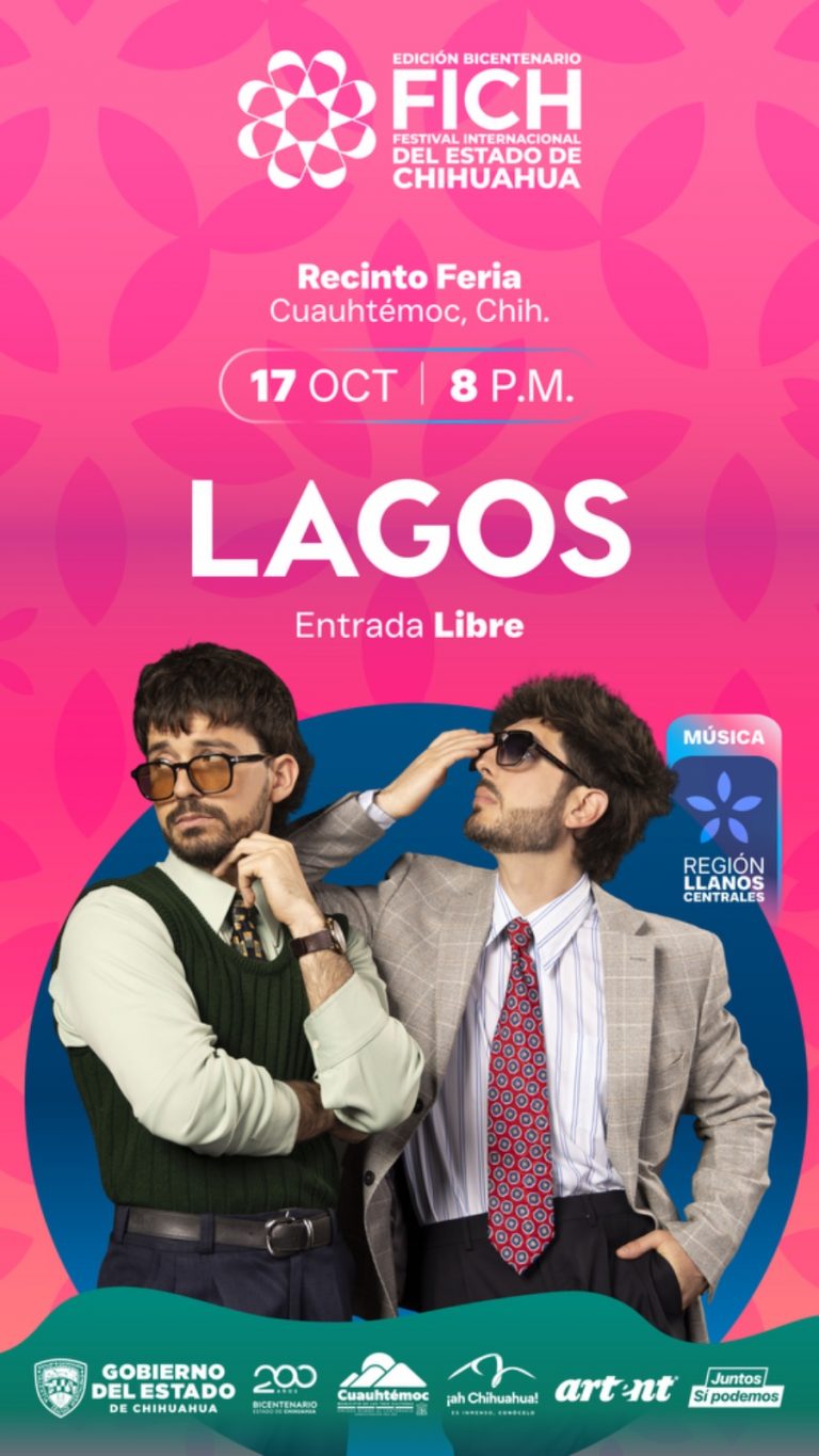 Lleva el FICH a Cuauhtémoc la opción musical LAGOS