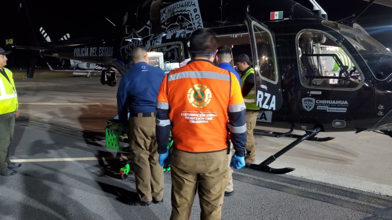 Traslada Gobierno del Estado a paciente neonatal vía aérea