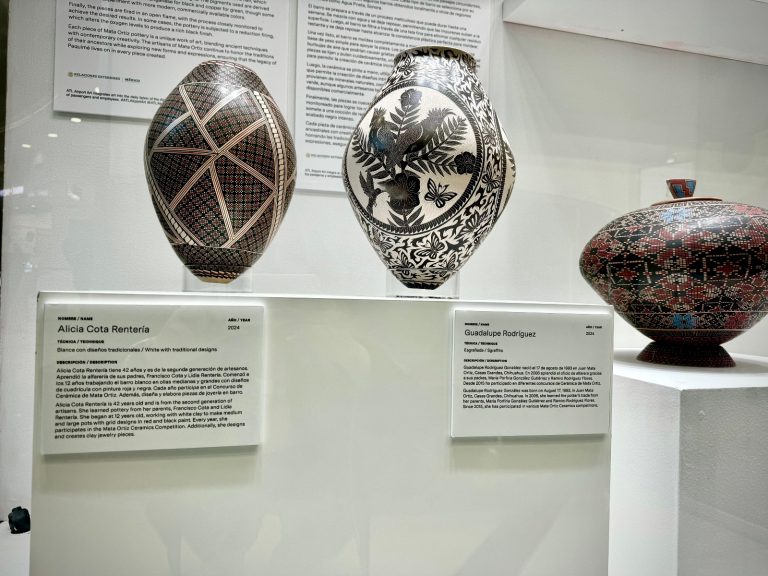 Promueven talento de artesanos chihuahuenses con exhibición en el Aeropuerto Internacional de Atlanta