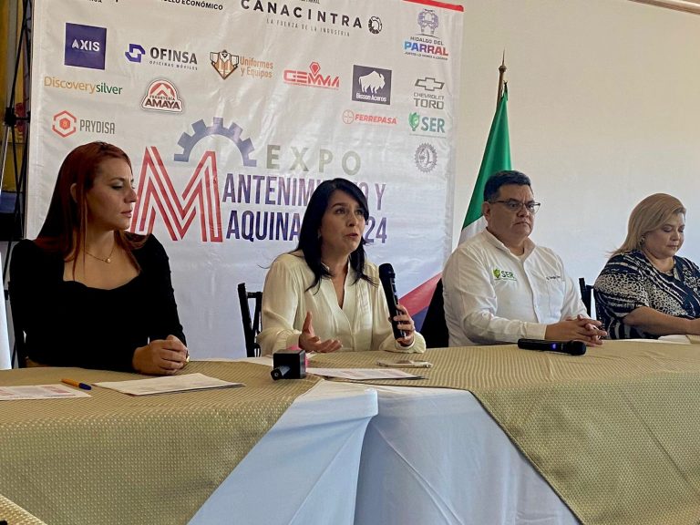 CANACINTRA Parral presenta la Expo Mantenimiento y Maquinaria 2024