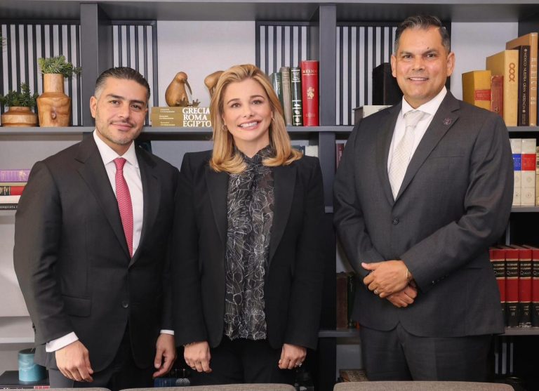Acuerdan Maru Campos y Omar García Harfuch trabajo coordinado para Chihuahua