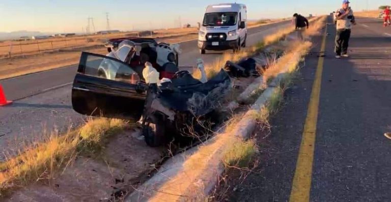 Investiga Fiscalía accidente en el que fallecieron cinco personas