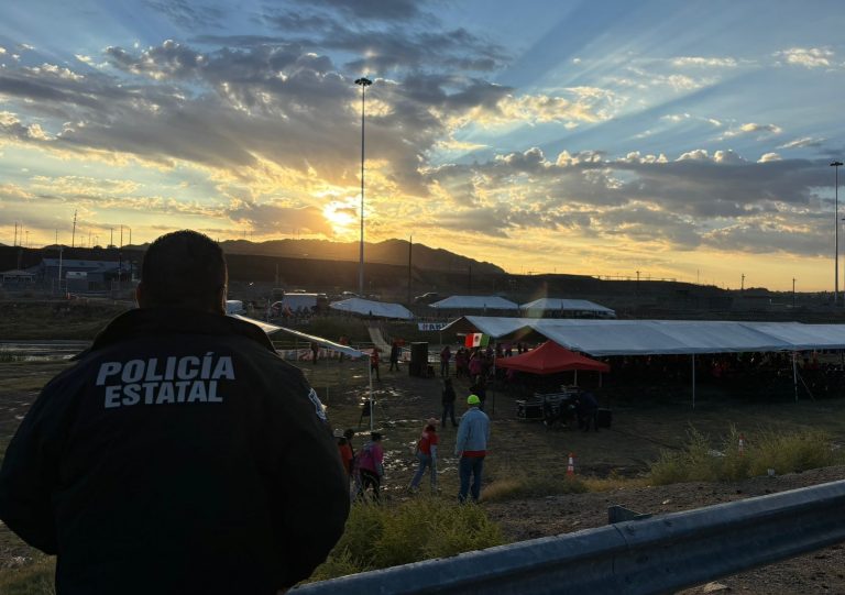 Garantiza SSPE seguridad durante evento en río Bravo