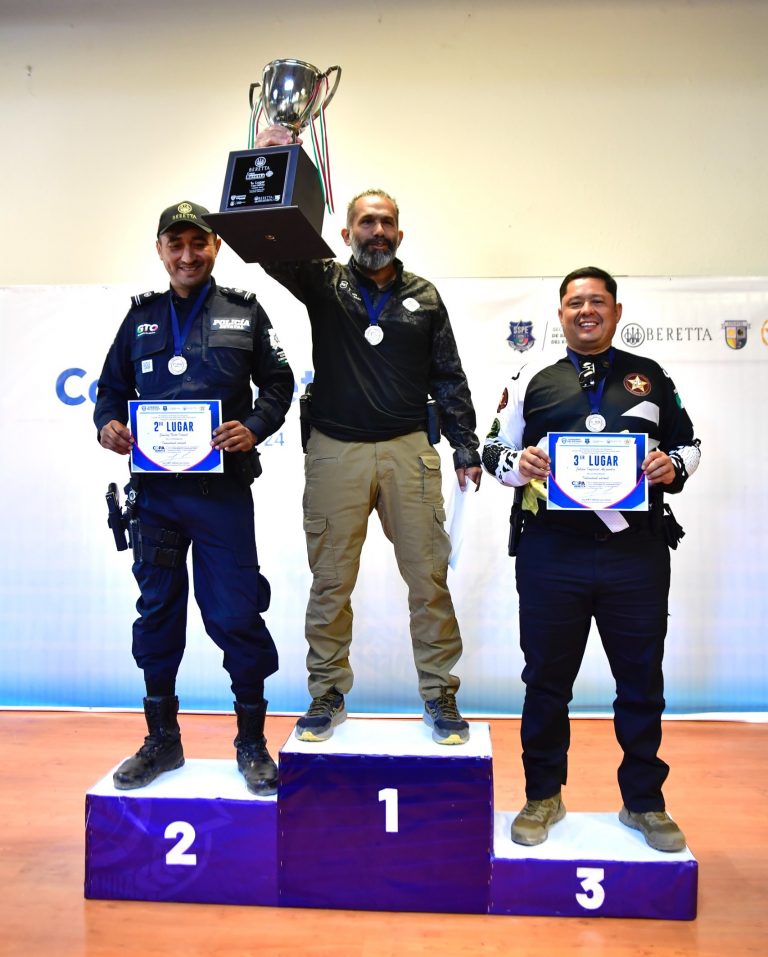 Gana equipo de Seguridad Ejecutiva de la SSPE primer lugar de la Copa Beretta 2024