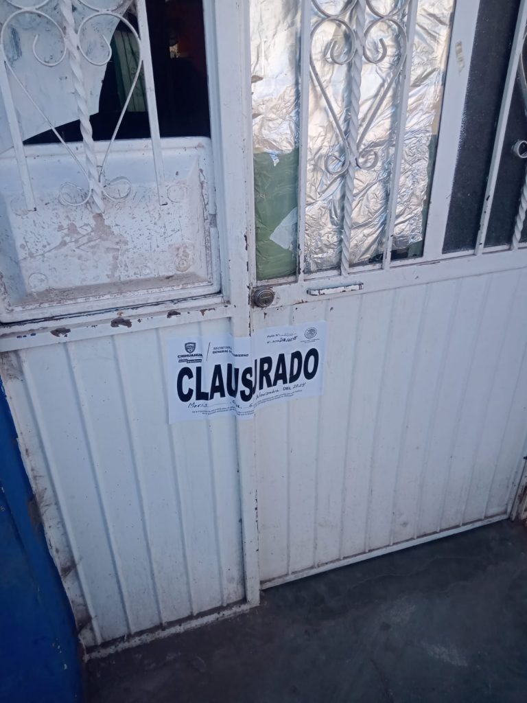 Clausura Gobernación Estatal 30 establecimientos en la última semana