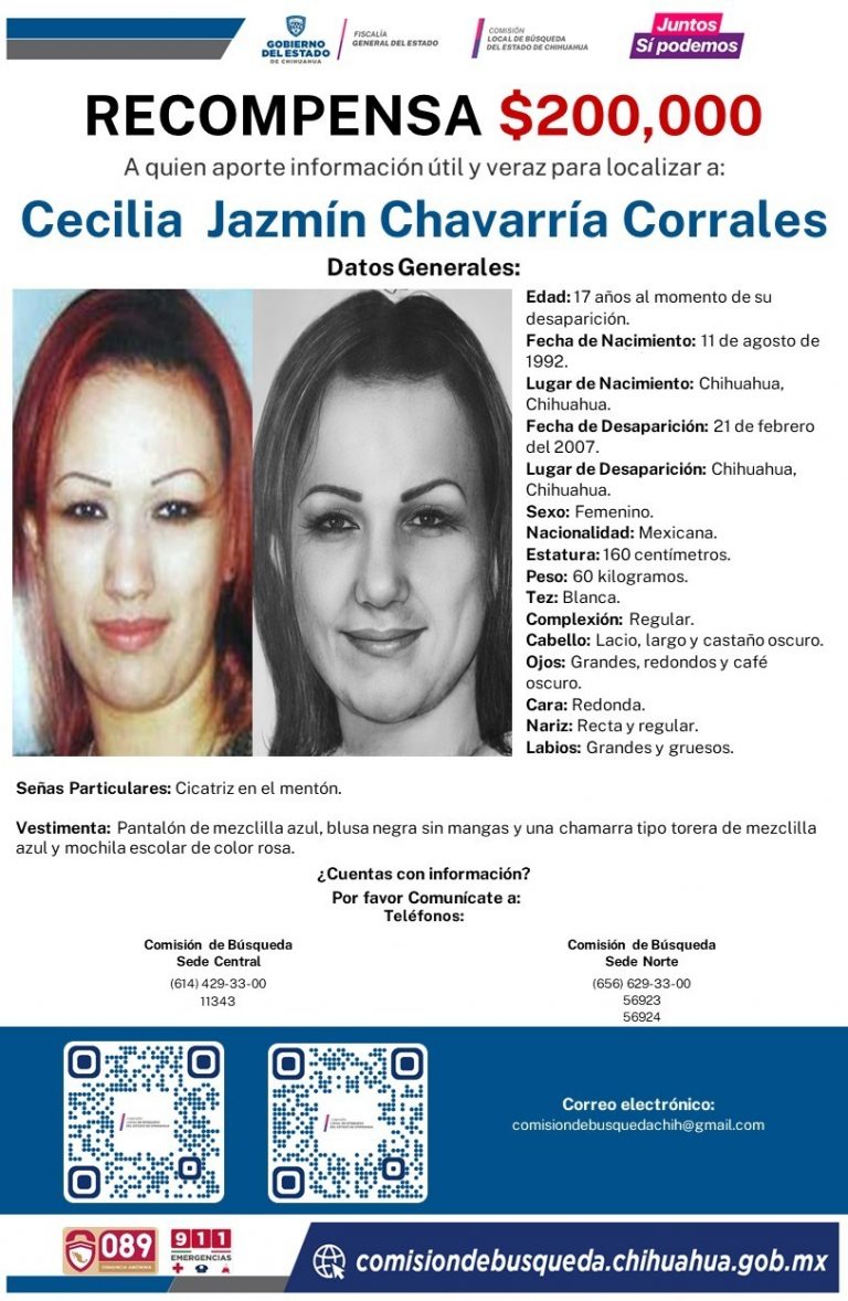 Trabajan en localización de personas desaparecidas