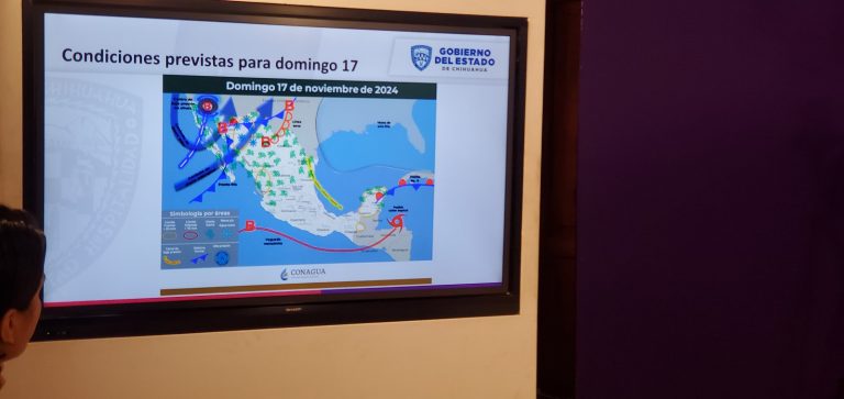 Alertan por llegada de primera tormenta invernal