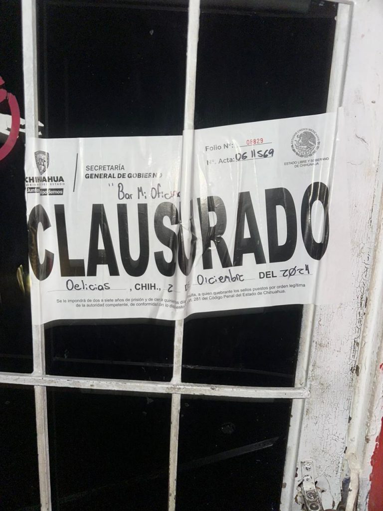 Clausuran 20 establecimientos con venta de alcohol está semana