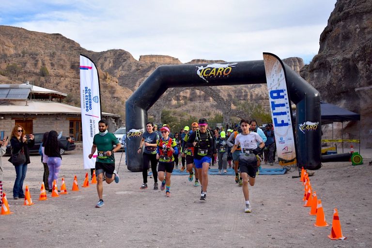 Se corre el Nonoava Trail Race 2024 en el corazón de la sierra Tarahumara