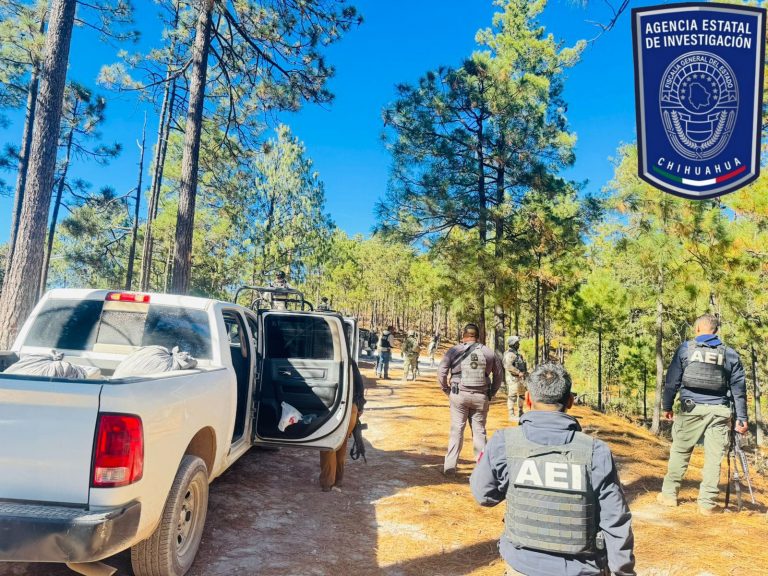 Atiende FGE reportes de disparos en Guadalupe y Calvo