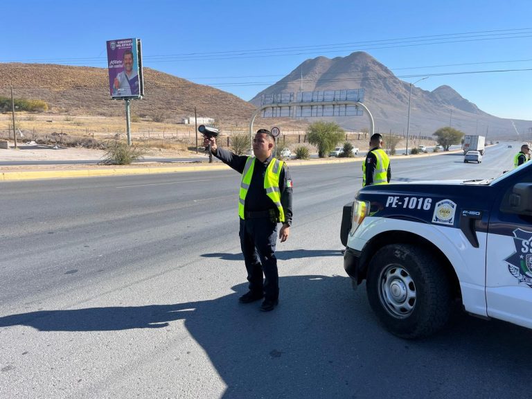 Sanciona Policía Vial de la SSPE a 33 conductores tras Operativo Radar
