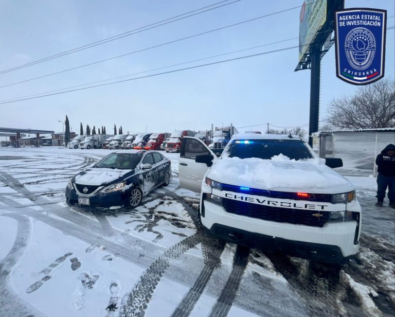Brinda Fiscalía Occidente apoyo por temporal de nieve