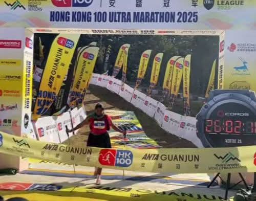 Finaliza Lorena Ramírez ultramaraton de China en 26 horas