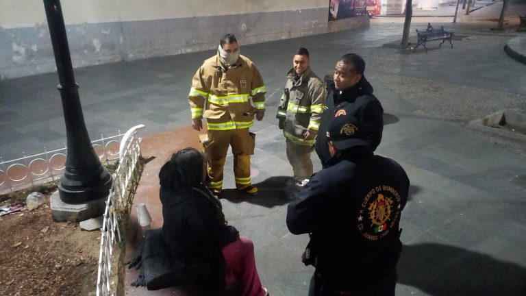 Auxilian en Ciudad Juárez a personas en situación de calle