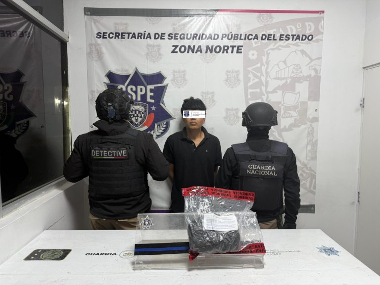 Cae hombre con droga en Ciudad Juárez