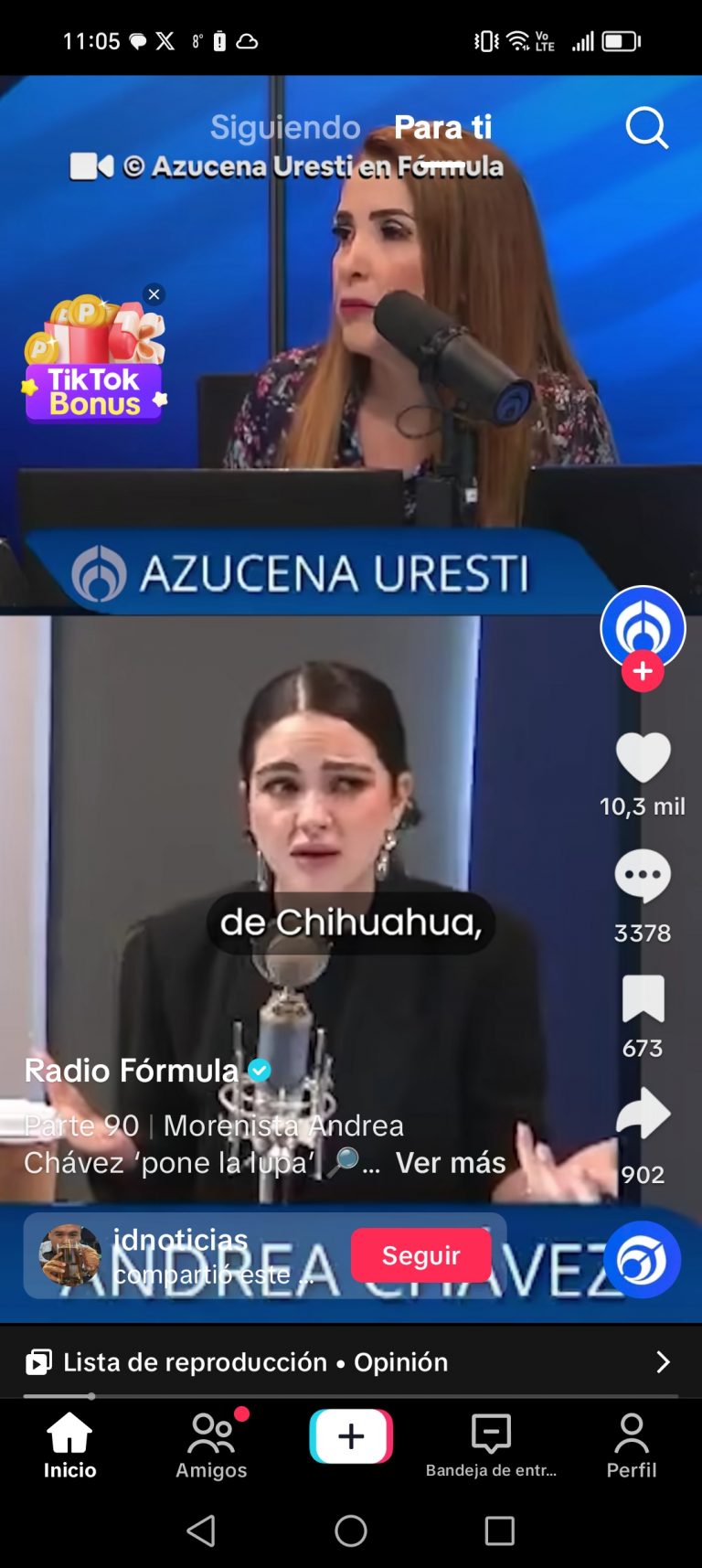 Polemiza senadora Andrea Chávez sobre violencia