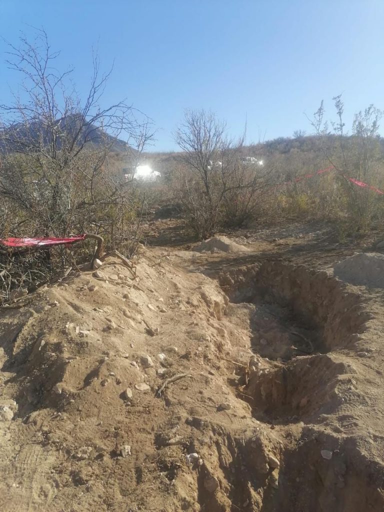 Refuerzan trabajos para identificar restos humanos&nbsp; hallados en Casas Grandes