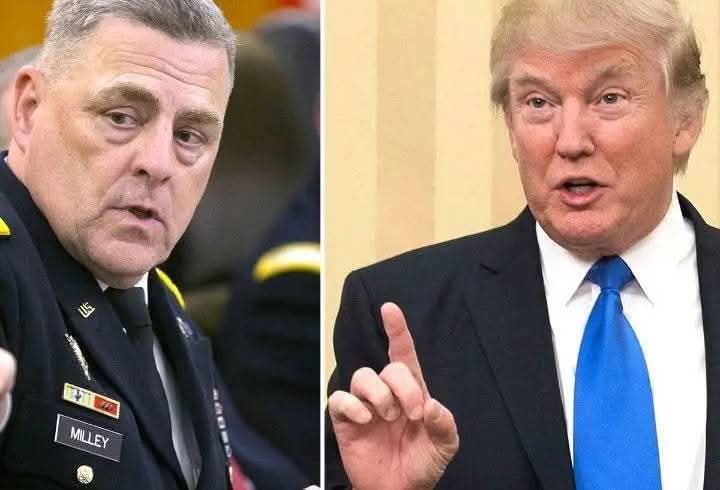 Renuncia general del ejército de Los Estados Unidos a servir a Trump