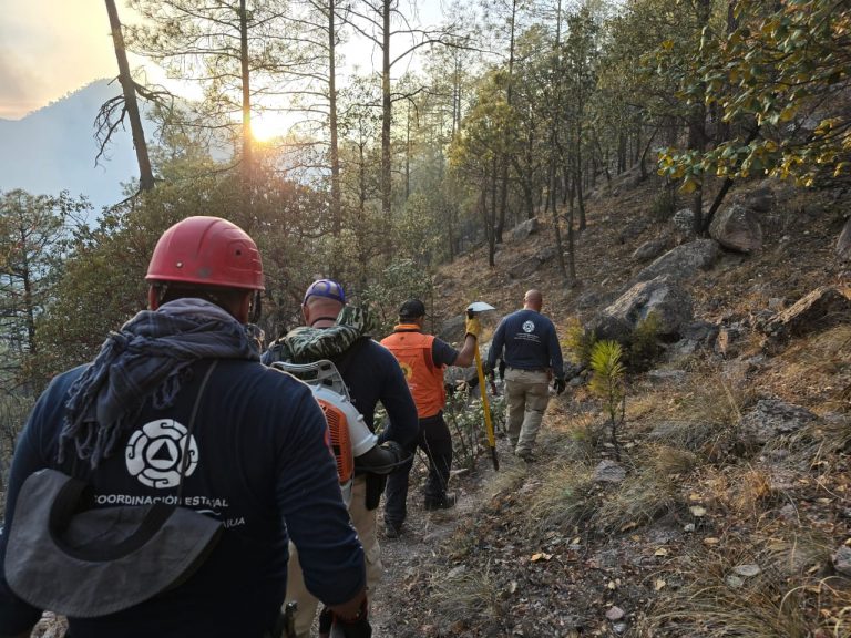 Urgen apoyos para combatientes de&nbsp; incendios forestales
