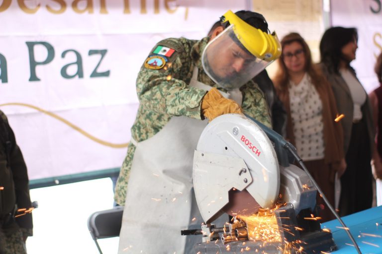 Se suma SSPE Chihuahua a la campaña “Sí al desarme, Sí a la paz”