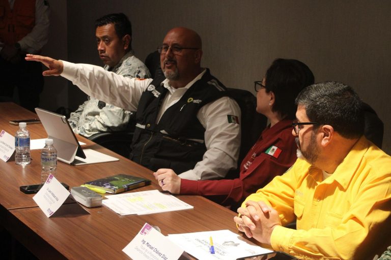 Coordinan esfuerzos para combatir incendios forestales en 8 municipios del estado