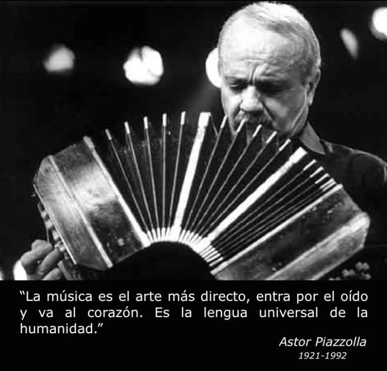 Ástor Piazzolla y la influencia con Gardel
