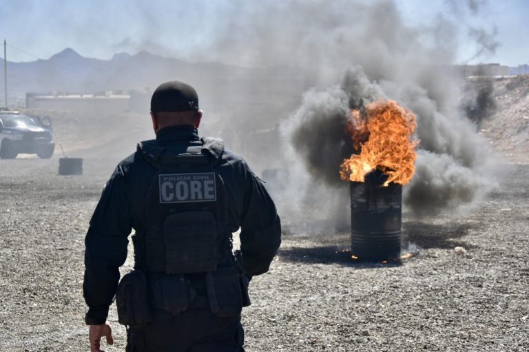 Se capacita Fuerza Especial SWAT con experto internacional en operaciones tácticas de alto riesgo