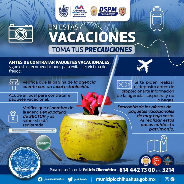 ¡Que no te roben tus vacaciones!