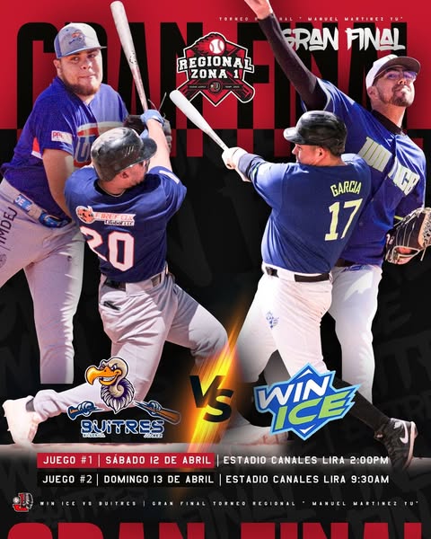 Habrá nuevo campeón en el Regional de Zona 1 de Beisbol