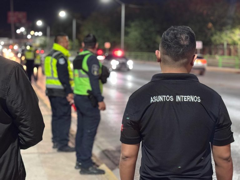 Despliega Policía Vial de la SSPE operativo de alcoholemia en la capital