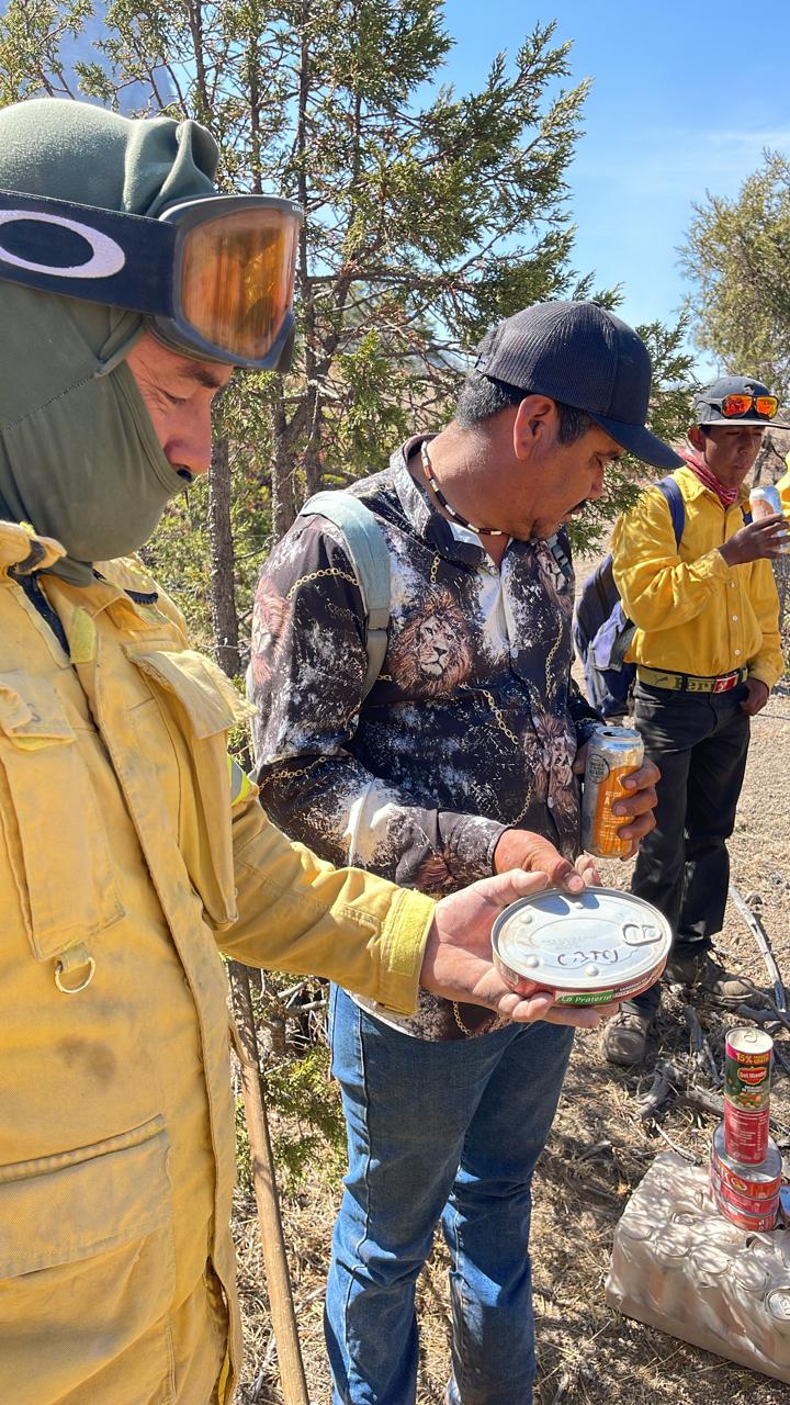 Traslada CEPC apoyos a brigadistas forestales en el municipio de Bocoyna